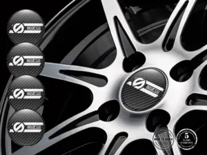 Sparco Wheel Decals Edition High-Quality Resin Stickers